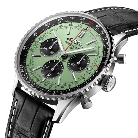 breitling navitimer 8 chronograph 43 grün|navitimer b01 chronograph.